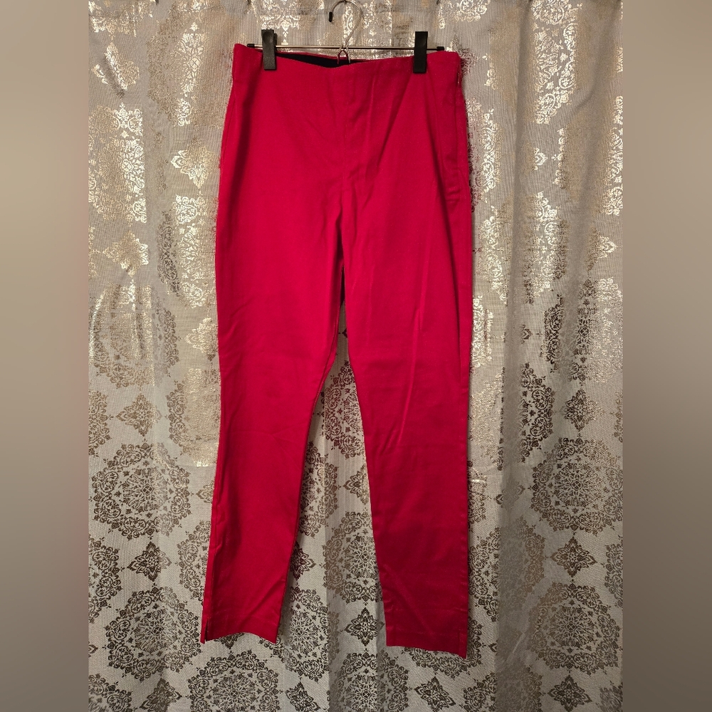 Old Navy Red Ankle Pants, Size 10 Tall